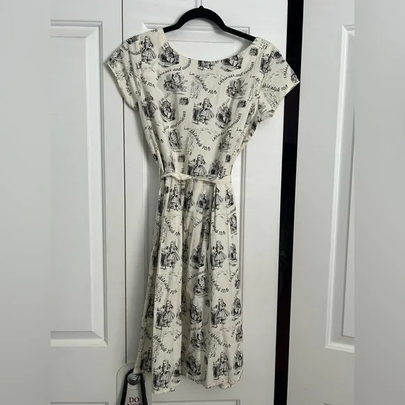 Alice in Wonderland Swing Dress - Picture 2 of 7
